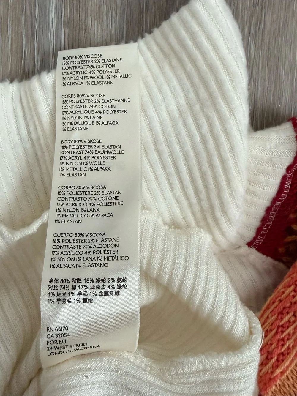 Free People Prism Sweater Size M
